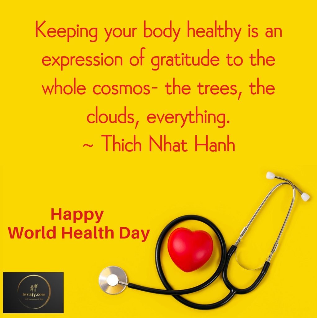 Health Quotes to Encourage You to Lead a Healthy Life World Health