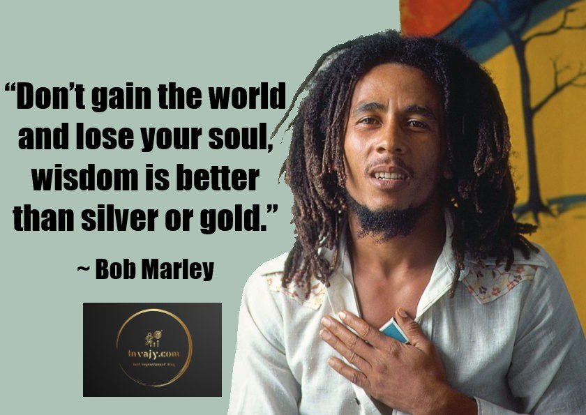 perfect guy bob marley quote
