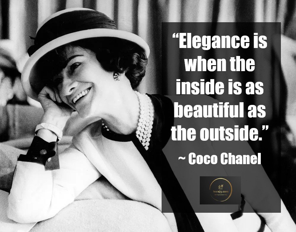 Coco Chanel Quotes about Fashion, Success Love