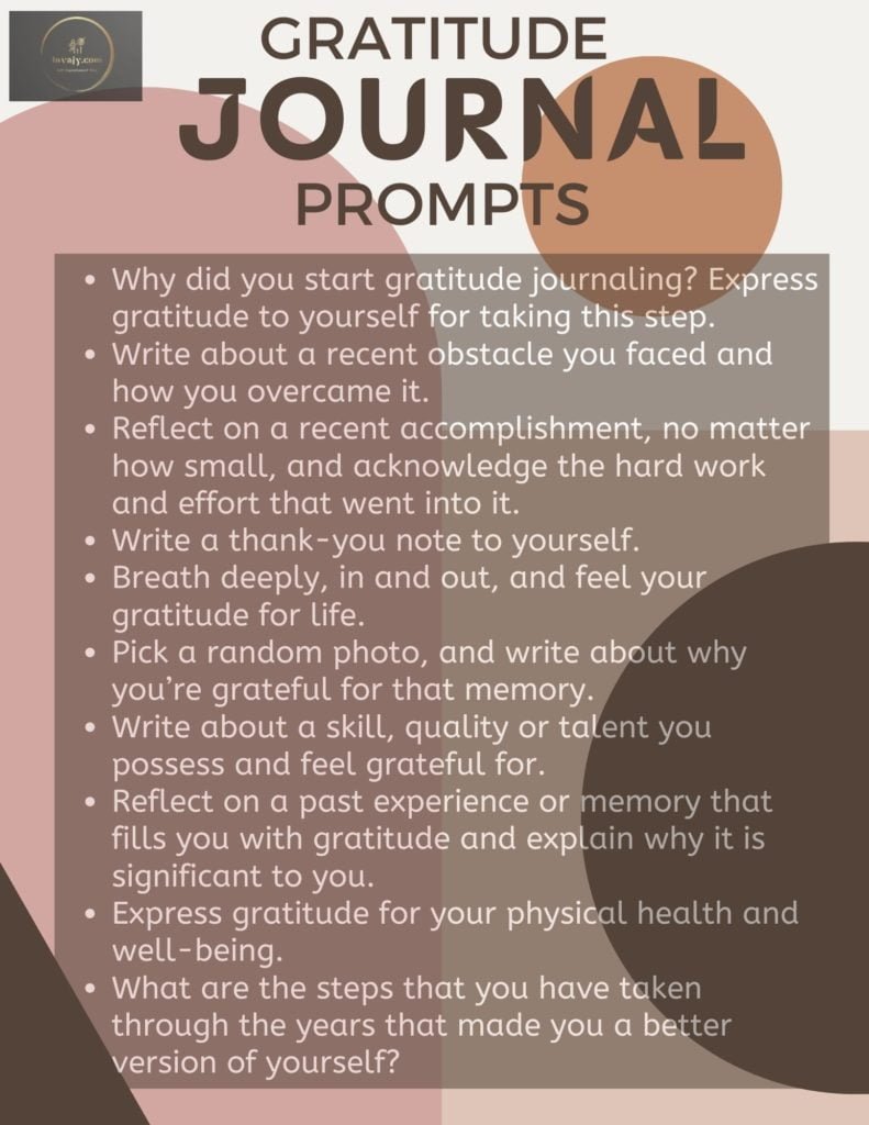 100 Gratitude Journal Prompts for Building a Grateful Life