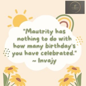 Mature Quotes